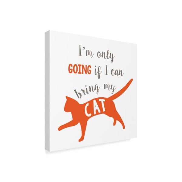 Erin Clark 'Going Cat' Canvas Art,35x35